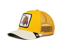 Goorin Bros., - The Farm, cappellino trucker unisex con motivo dinosauro (Roofed Lizard), giallo, taglia unica, Taglia unica