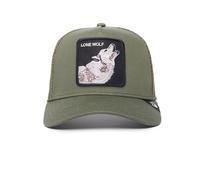 Goorin Bros Cappello Trucker Patch The Lone Wolf Verde Codice 101-0389-OLI Verde
