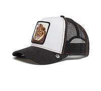 Goorin Bros., The Farm, Cappello trucker da uomo, con chiusura a scatto regolabile sul retro, modello Mane Man, nero, Taglia unica