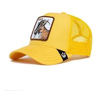 Goorin Bros., The Farm, Cappello trucker stagionale con chiusura a scatto regolabile sul retro, unisex, modello The G.O.A.T, taglia unica, Taglia unica