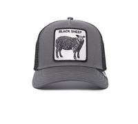 Goorin Bros., The Farm, Cappello trucker unisex, con chiusura a scatto regolabile sul retro, in mesh, grigio (The Black Sheep), taglia unica, taglia unica