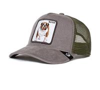 Goorin Bros., The Farm, Cappello Trucker Unisex in Velluto a Coste, Regolabile, Bianco (Modello Wulbul), Taglia Unica, Taglia Unica