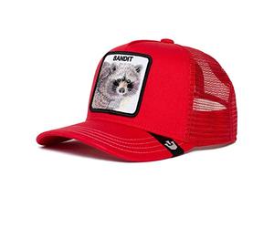 Goorin Bros., The Farm, Cappello trucker unisex per bambini, marrone (modello Sticky bandit, da bambino), taglia unica, Taglia unica