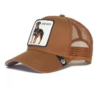Goorin Bros., The Farm, cappello trucker unisex, regolabile, con chiusura a scatto, marrone (The Baddest Boy), taglia unica, taglia unica