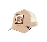 Goorin Bros., The Farm - Cappello trucker unisex, regolabile con chiusura a scatto, motivo The Lion King (Re Leone), colore kaki, taglia unica, taglia unica