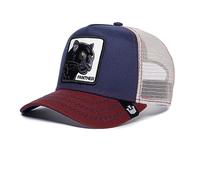 Goorin Bros., The Farm Core cappello trucker unisex, regolabile con chiusura a scatto, blu navy (motivo The Panther), taglia unica, Taglia unica