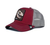 Goorin Bros., The Farm, Extinct - Cappellino Trucker, collezione capsule, rosso bordeaux, taglia unica, Taglia unica