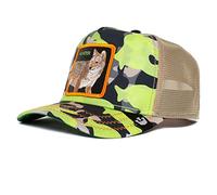 Goorin Bros., The Farm - Cappellino trucker unisex, regolabile, collezione Kablamo Camo, motivo: El Sorro Dorado, colore: verde lime, taglia unica, Taglia unica