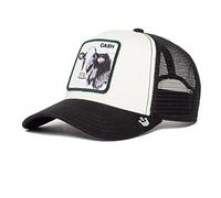 Goorin Bros. The Farm Kappe aus Netzstoff für Damen und Herren Cappellino da Baseball, Trucker-Cash-Cow-White-#27772, Taglia Unica Uomo