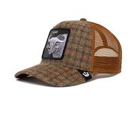 Goorin Bros. The Farm Plaid/Wool Trucker Hat Cappellino da Baseball, Legno Duro di ulivo, Taglia Unica Unisex-Adulto