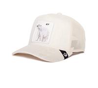 Goorin Bros. The Farm Snug Lyfe - Cappello da camionista regolabile, Bianco (Nord e Sud), taglia unica