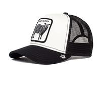 Goorin Bros. The Farm Unisex Original Adjustable Snapback Trucker Hat Cappellino da Baseball, Pecora Nera Bianca, Taglia Unica Uomo