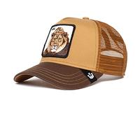 Goorin Bros. The Farm Unisex Original Adjustable Snapback Trucker Hat Cappellino da Baseball, Whiskey King Lion, Taglia Unica Uomo