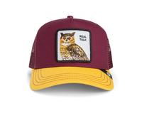 Goorin Bros. The Reale Talk Gufo Trucker Cap Desiderio / Beam Marrone Red Giallo