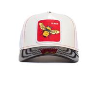 Goorin Bros. The Red Queen Trucker Cappello Retato Brevetto Pelle Basecap Ape