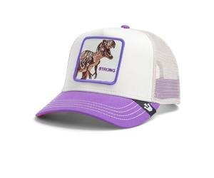 Goorin Bros. The Strong Dino Cappello Trucker A-Frame Bianco Viola
