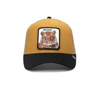 Goorin Bros. The Wildcat Tiger Tigre Marrone Nero Berretto da Camionista Regolabile