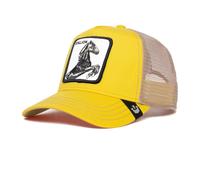 Goorin Bros., The Farm, Cappello trucker unisex, con chiusura a scatto sul retro regolabile, Taglia unica