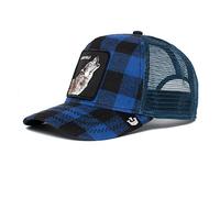 Goorin Bros. Trucker cap Code Blue Lone Wolf Blue Blu Nero, Blu, Taglia Unica