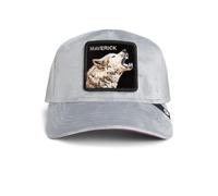 BASEBALL CAP IN VELLUTO WOLF MAVERICK GRIGIO
