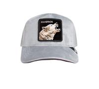 BASEBALL CAP IN VELLUTO WOLF MAVERICK GRIGIO