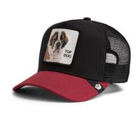Goorin Bros Cappello Berretto Hat THE TOP DOG TRUCKER Rosso Nero Unisex