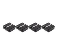 Goorvoucs 4X GX200 Isolatore Audio Doppio Canale 6.5 XLR Mixer Isolatore Audio Isolatore Corrente Audio Mixer Rumore Microfono Terra Comune