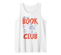 Goose Book Club Reader Book Lover Silly Bookworm Bookish Canotta