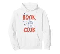 Goose Book Club Reader Book Lover Silly Bookworm Bookish Felpa con Cappuccio