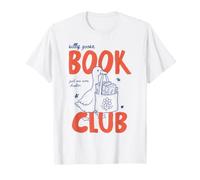Goose Book Club Reader Book Lover Silly Bookworm Bookish Maglietta
