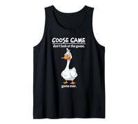 Goose Game Don't Look at The Goose Game Over Funny Canotta