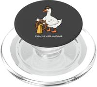 Goose Honk Capitano Origin Story Divertente Sciocco PopSockets PopGrip per MagSafe