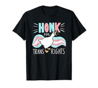 Goose Honk per i diritti trans Lgbt Pride Maglietta