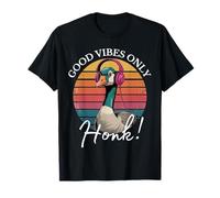 Goose Listening to Music Tee | Funny Autism Sensory Goose Maglietta