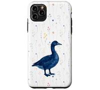 Goose Lover Vintage Blue Cottagecore Nature Bird Watching Custodia per iPhone 11 Pro Max