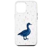 Goose Lover Vintage Blue Cottagecore Nature Bird Watching Custodia per iPhone 12 Pro Max