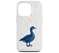 Goose Lover Vintage Blue Cottagecore Nature Bird Watching Custodia per iPhone 13 Pro