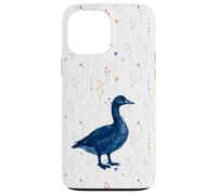 Goose Lover Vintage Blue Cottagecore Nature Bird Watching Custodia per iPhone 13 Pro Max