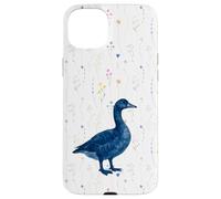 Goose Lover Vintage Blue Cottagecore Nature Bird Watching Custodia per iPhone 15 Plus