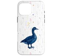 Goose Lover Vintage Blue Cottagecore Nature Bird Watching Custodia per iPhone 16 Pro Max