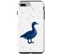 Goose Lover Vintage Blue Cottagecore Nature Bird Watching Custodia per iPhone 7 Plus/8 Plus