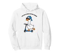 Goose Meme Bambini Ragazzi Bambini Bambini Uomini papà su Un Goose Chase Felpa con Cappuccio
