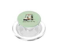 Goose Mode Par Tee Divertente Golf Cart Birdie Bogey Umorismo PopSockets PopGrip per MagSafe
