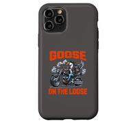 Goose on the Loose Motociclista Custodia per iPhone 11 Pro