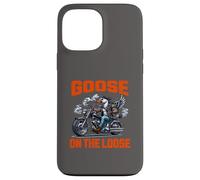 Goose on the Loose Motociclista Custodia per iPhone 13 Pro Max