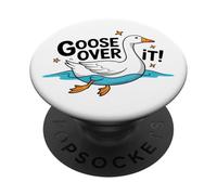 Goose Over It - Oca - Divertente Gosling PopSockets PopGrip Adesivo