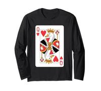 Goose Queen of Heart Card Game Maglia a Manica