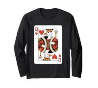 Goose Queen of Heart Card Game Maglia a Manica