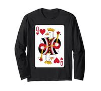 Goose Queen of Heart Card Game Maglia a Manica