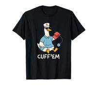 Goose Registered Nurse Blood Lab Pressure Crew Funny Apparel Maglietta